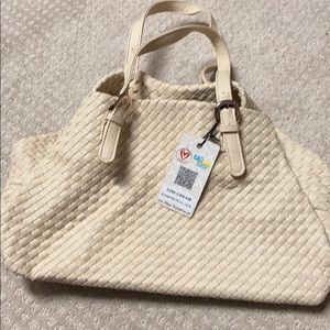 Beige purse never used with tags